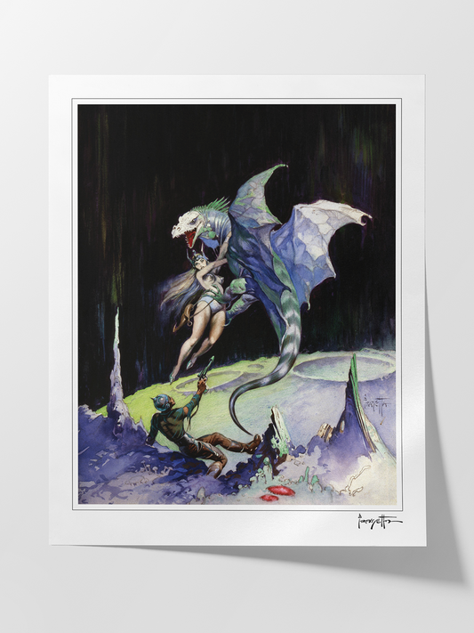 Maza of The Moon Print