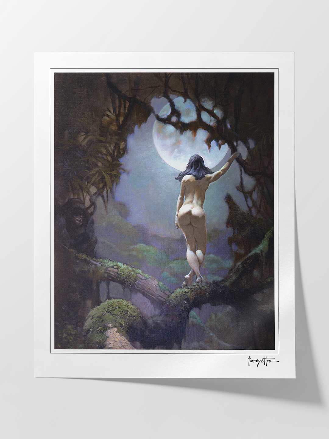 Moon's Rapture Print