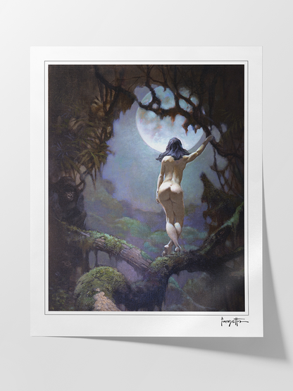 Moon's Rapture Print