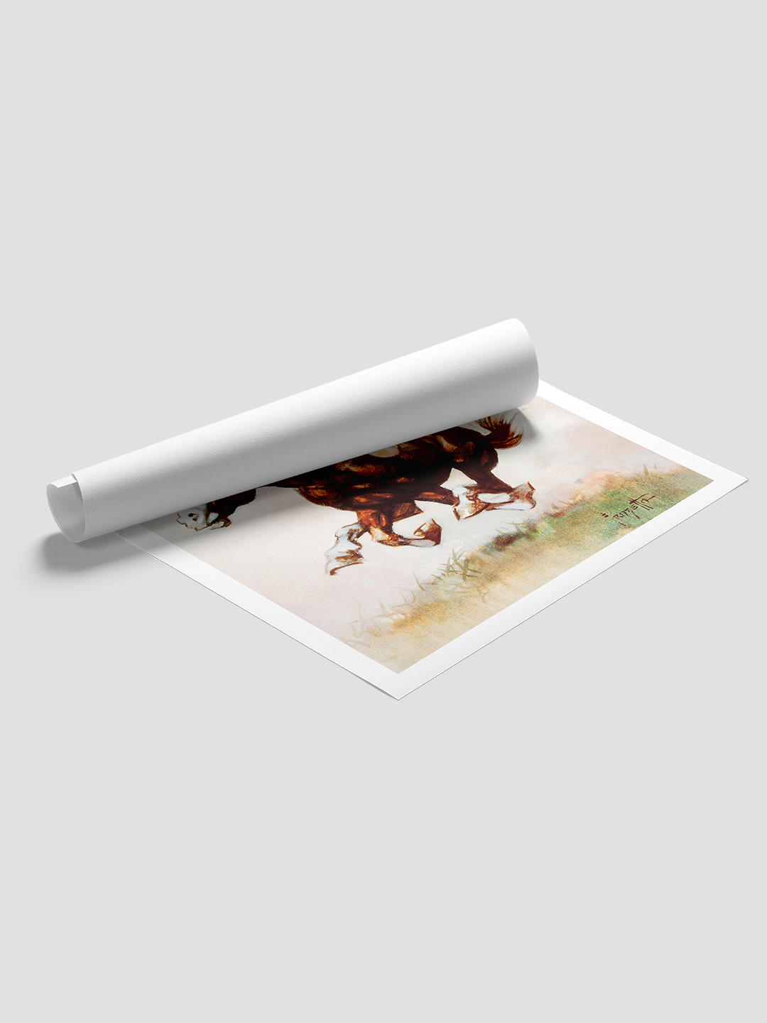Morning Gallop Print