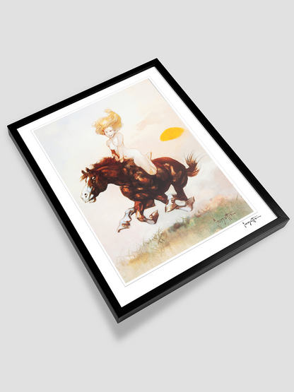Morning Gallop Print