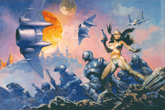 Dawn Attack 3D Lenticular Print (16x24 in.)