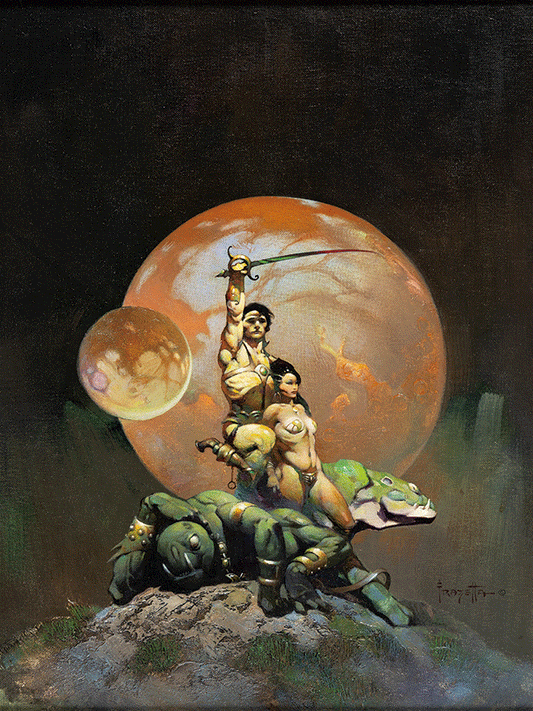 A Princess of Mars 3D Lenticular Print (18x24)