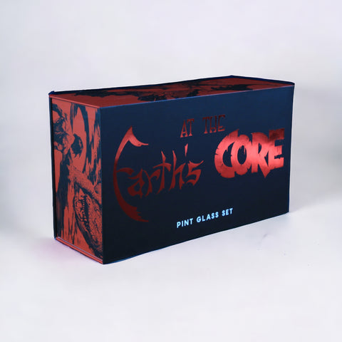 At The Earth's Core Pint Glass Boxset (3) Limited Edition