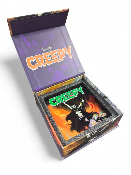 Frazetta x CREEPY Glass Coaster Set (4)