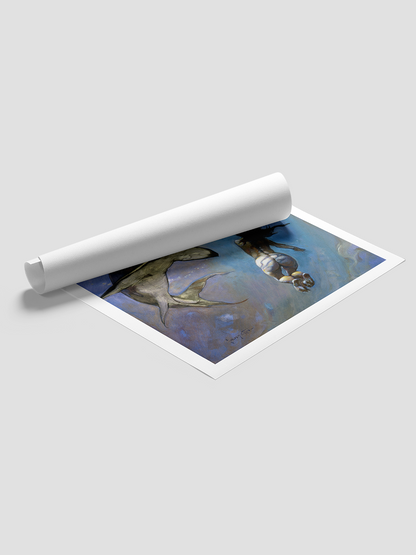 A Requiem of Sharks Print