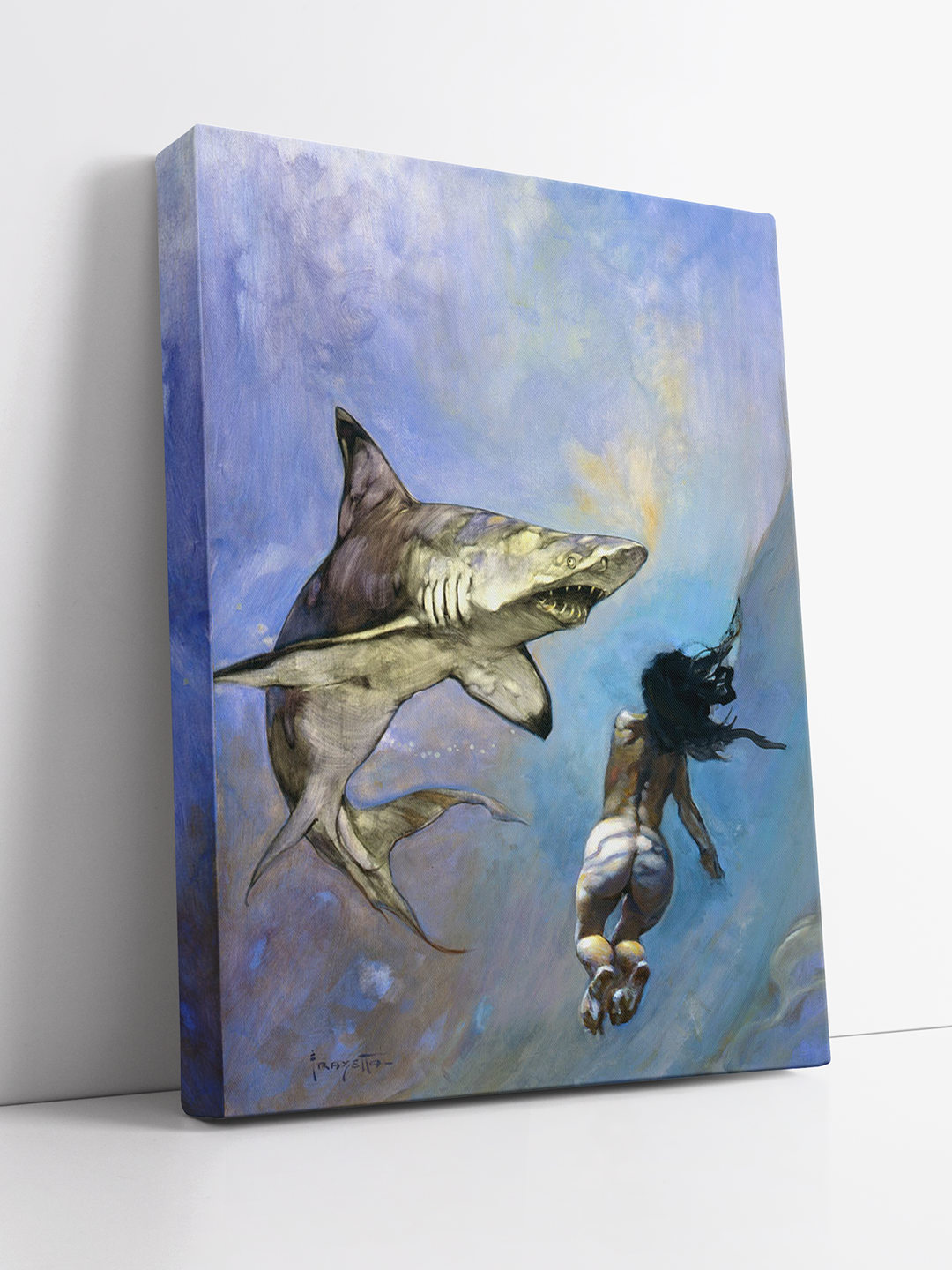 A Requiem of Sharks Print