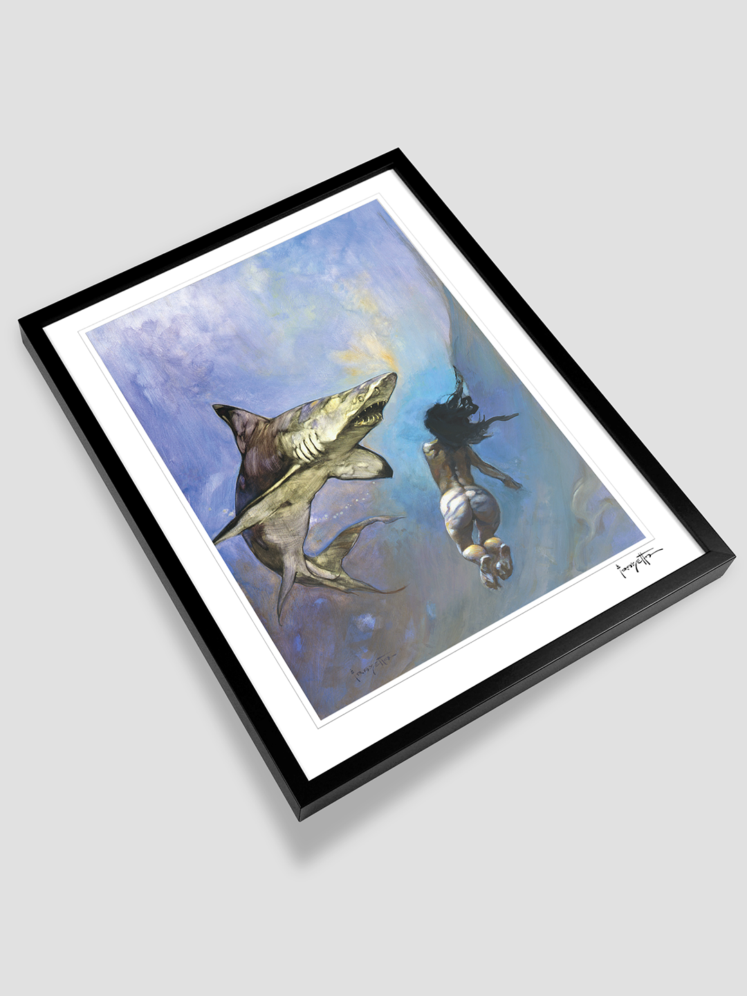 A Requiem of Sharks Print