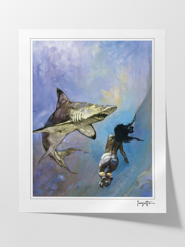 A Requiem of Sharks Print