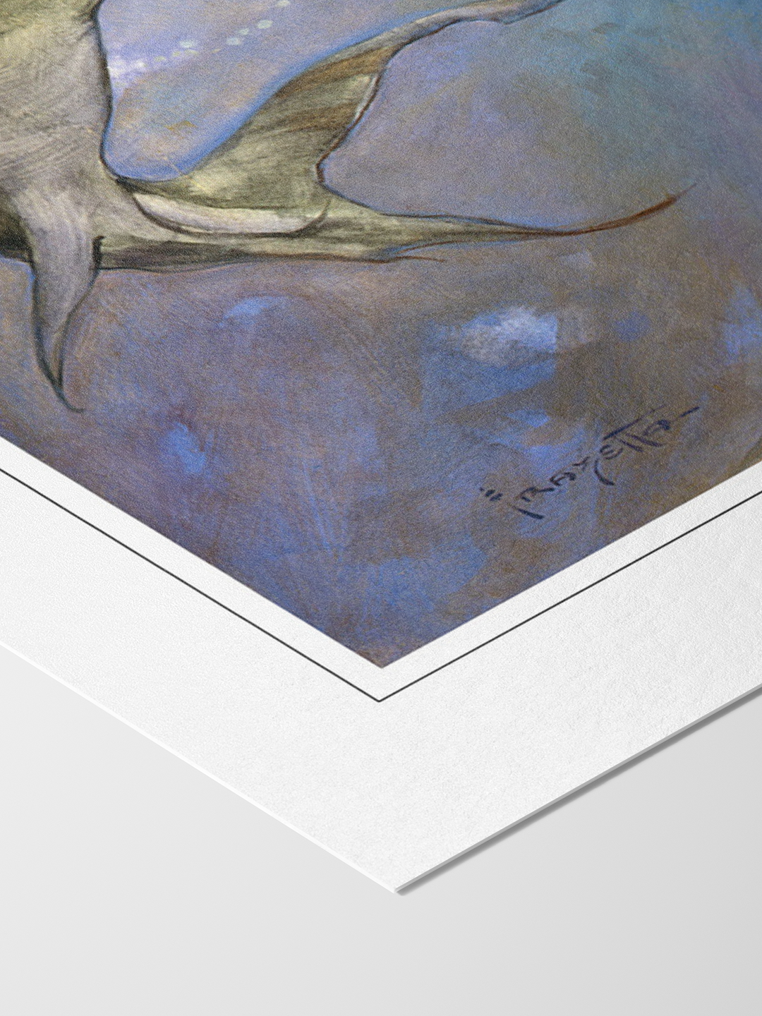 A Requiem of Sharks Print