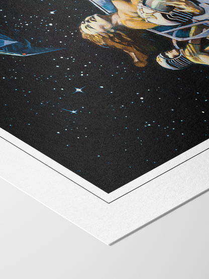 Scramble Battlestar Galactica Print