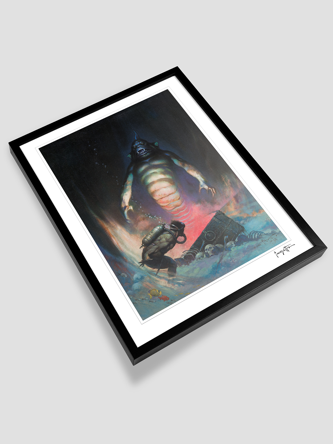 Sea Monster Print
