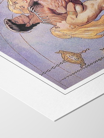 Tarzan meets La of Opar Print
