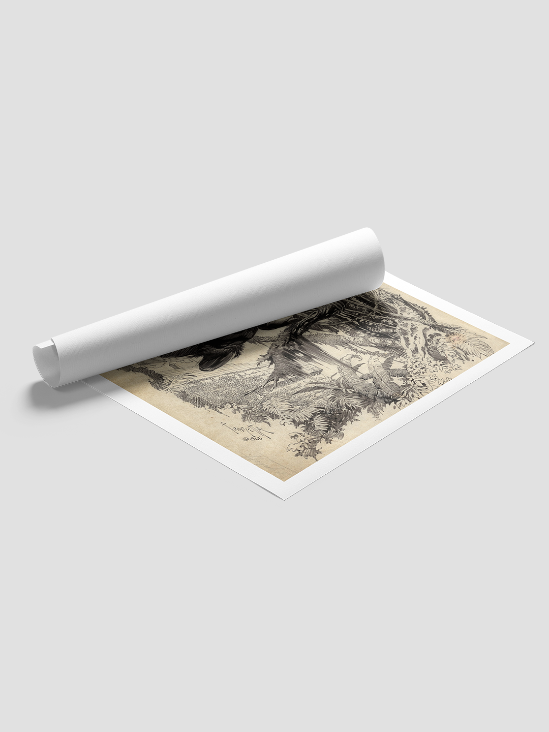 Tarzan and the Castaways Print