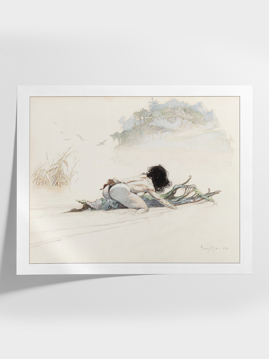 Teegra Concept Art Print