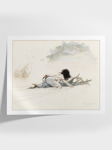 Teegra Concept Art Print