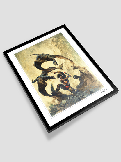 Winged Terror Print