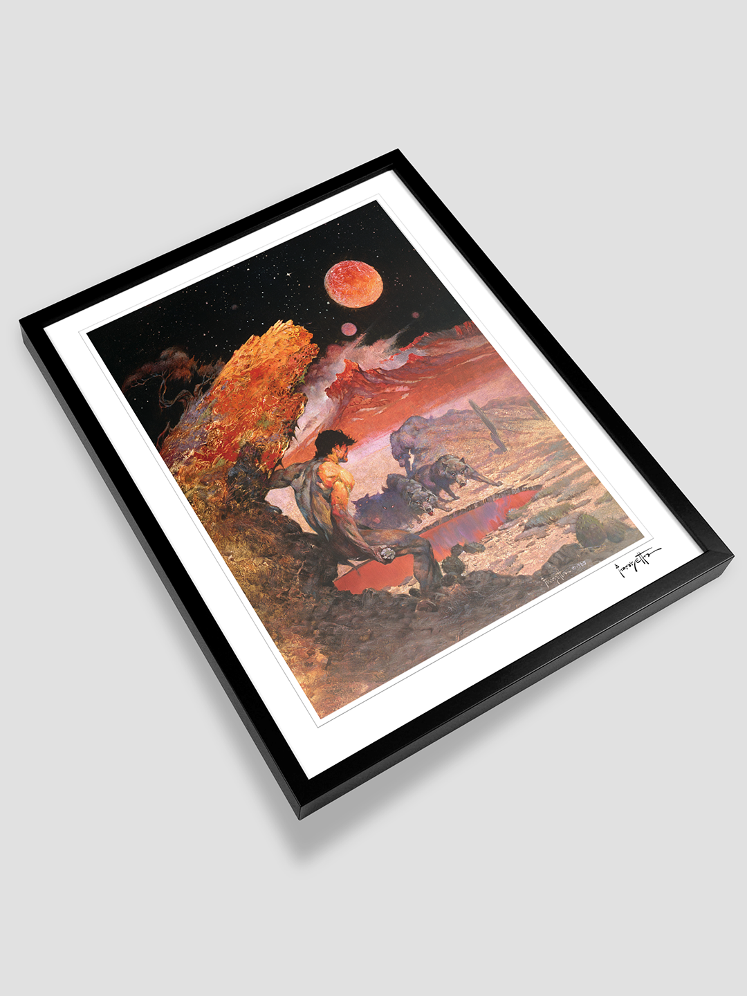Wolf Moon Print
