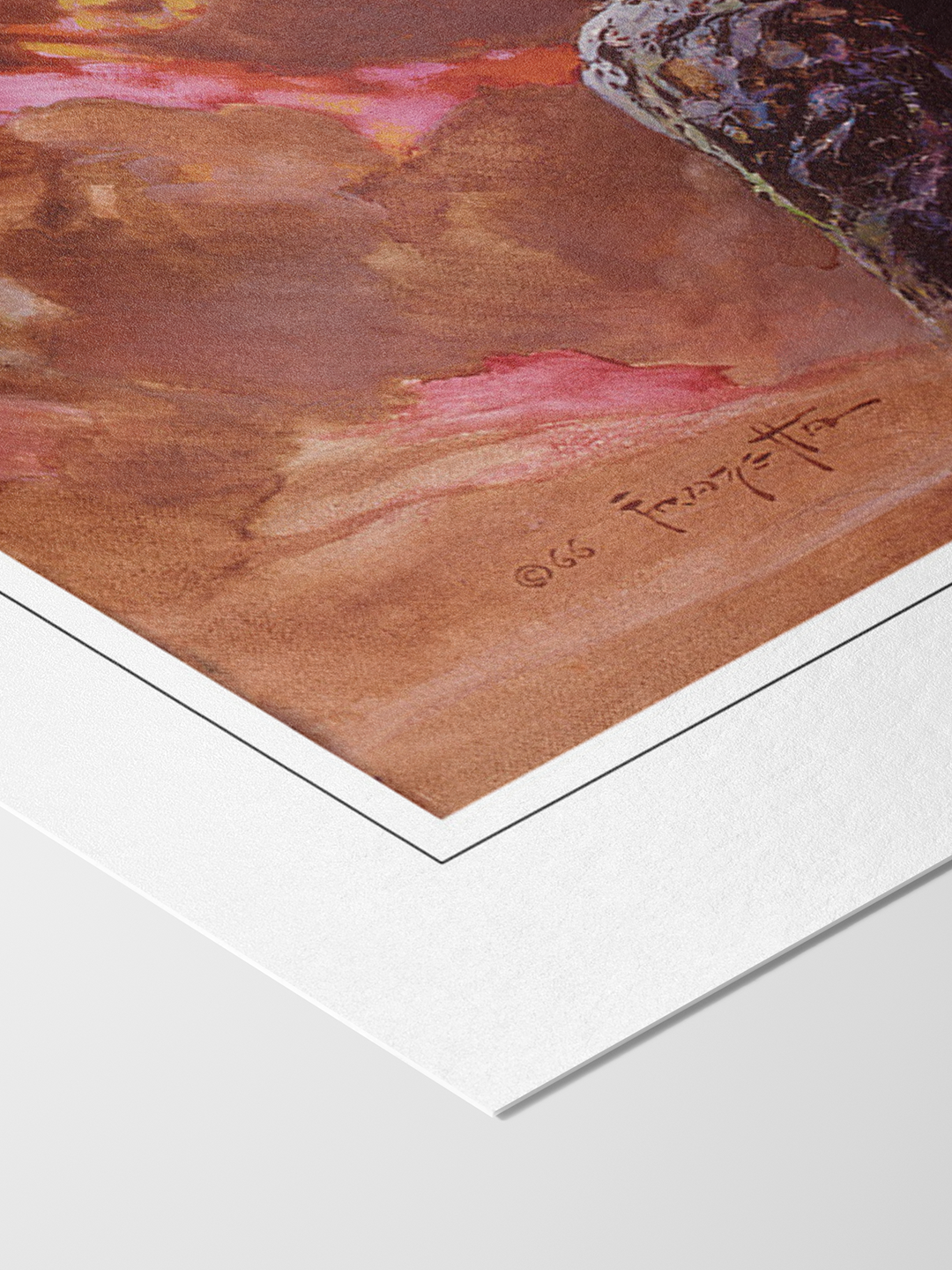 Against The Gods Print