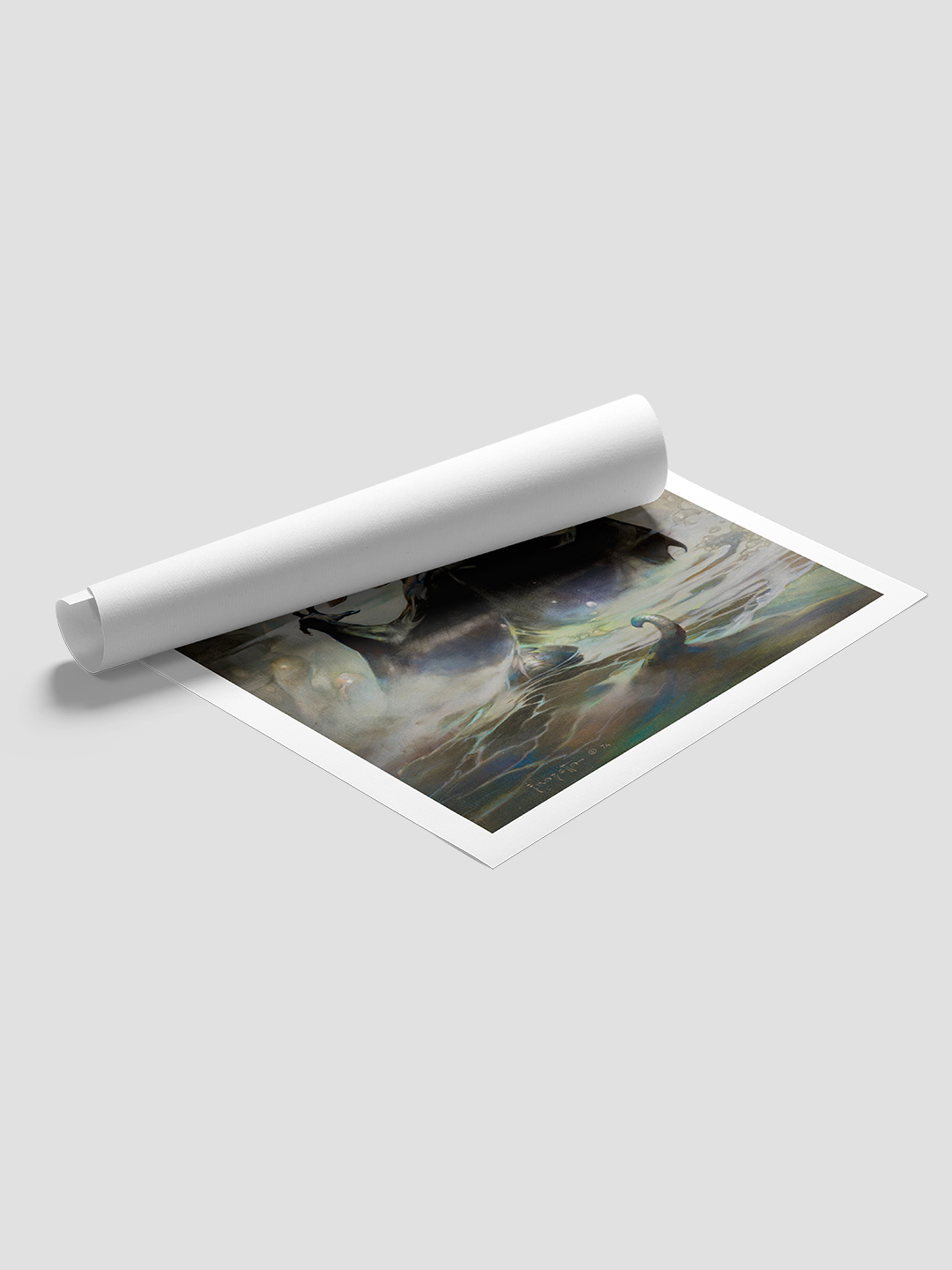 At The Earth's Core Print