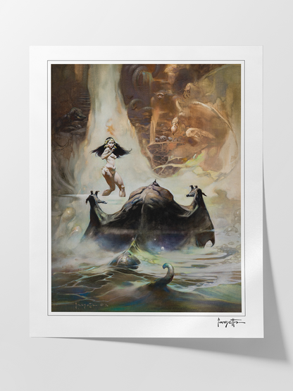 At The Earth's Core Print