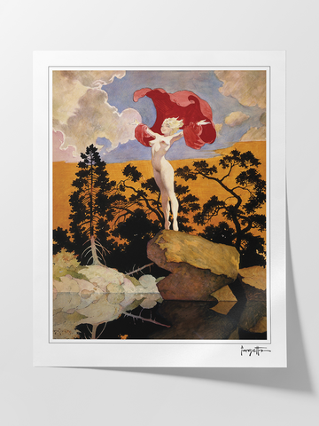At The Earth's Core (Plate V) Print