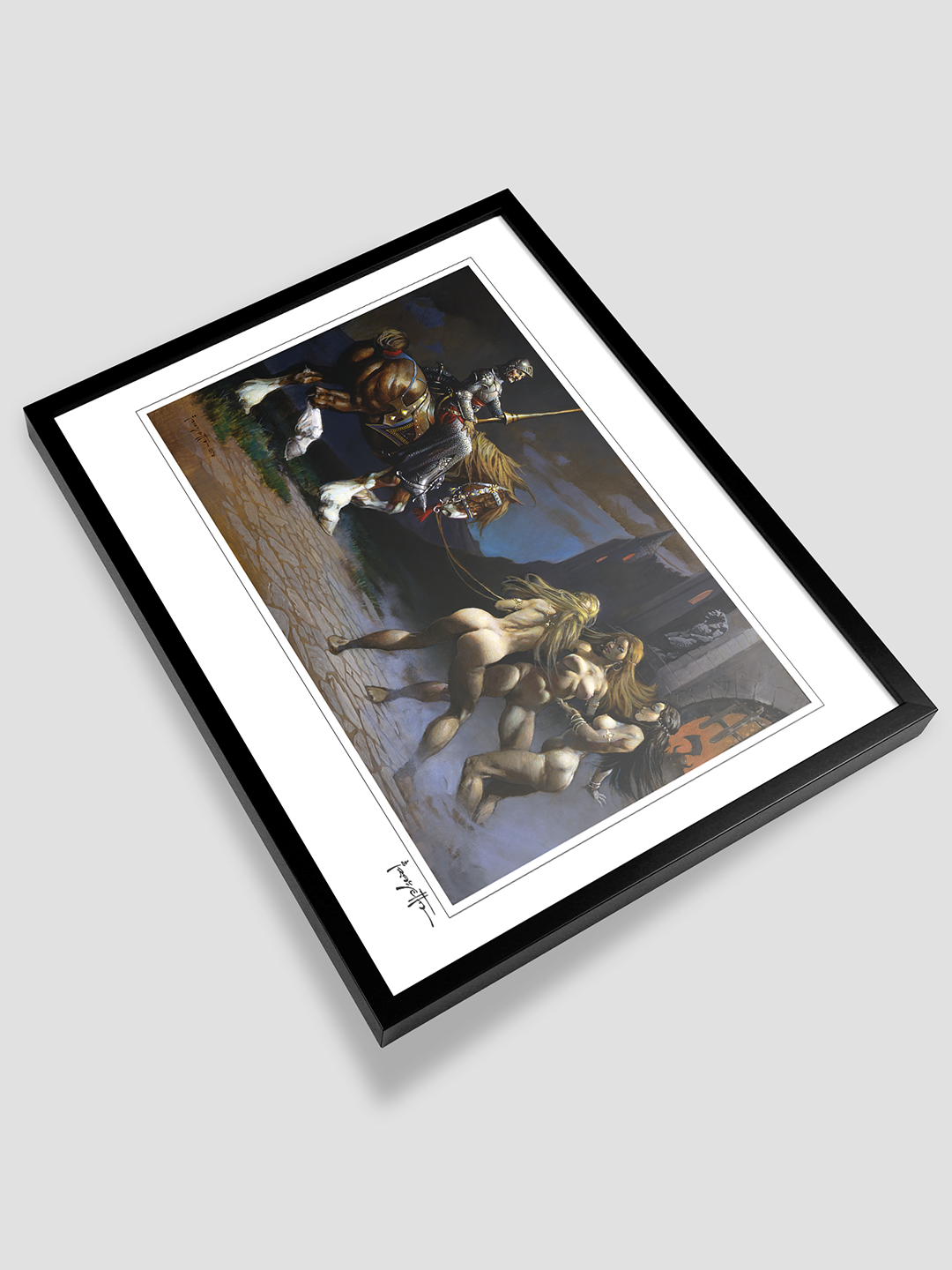 Castle of Sin Print