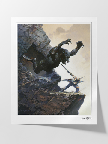 At The Earth's Core (Plate V) Print