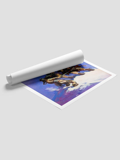 Snow Giants (Conan of Cimmeria) Print