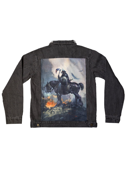 Frazetta "Death Dealer" Stonewash Denim Jacket