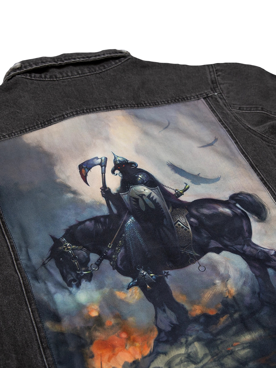 Frazetta "Death Dealer" Stonewash Denim Jacket