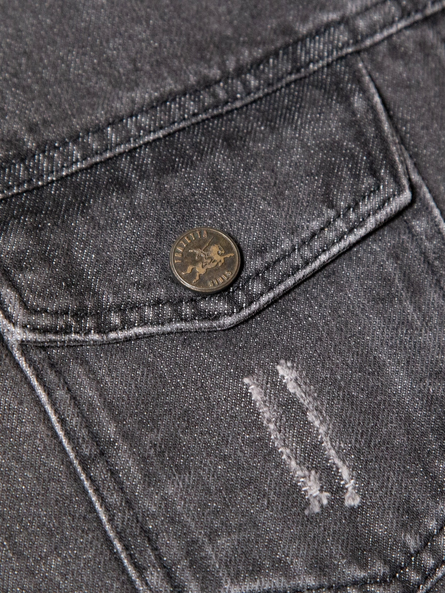 Frazetta "Moon Maid" Stonewash Denim Jacket