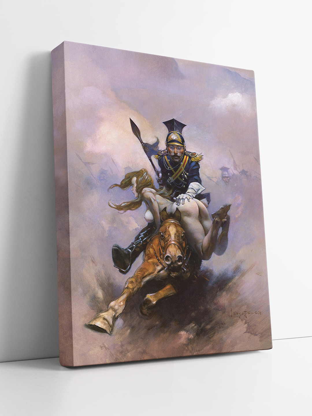 Flashman at The Charge Print
