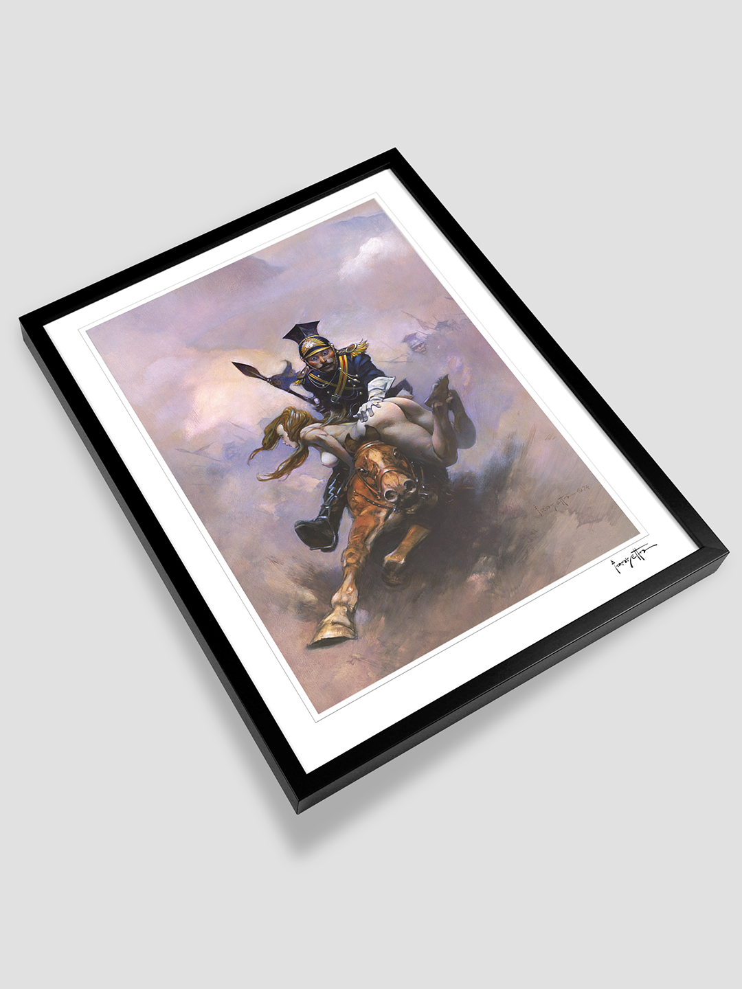 Flashman at The Charge Print