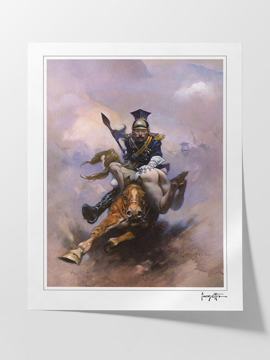 Flashman at The Charge Print