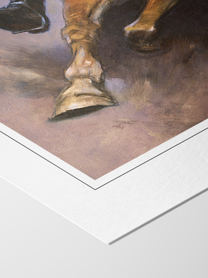 Flashman at The Charge Print