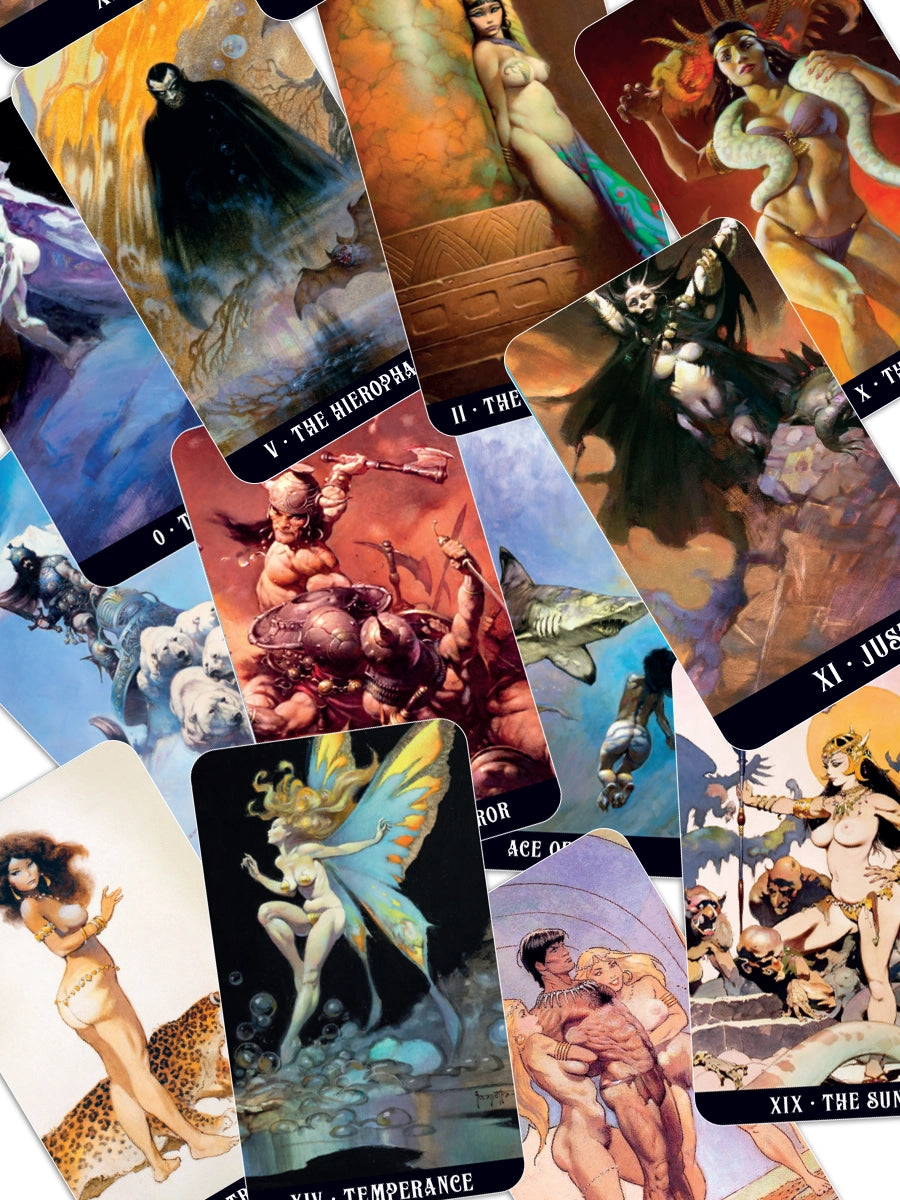 Frazetta x Lo Scarabeo Tarot Deck (Limited Edition Kit)