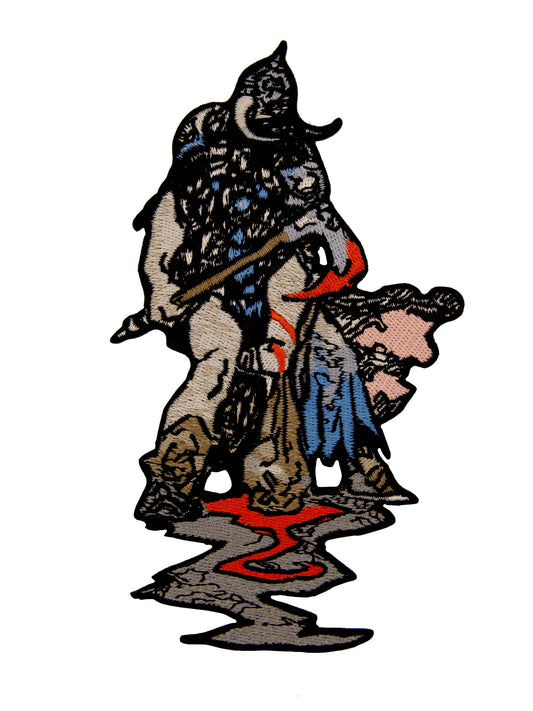 Death Dealer 6" Embroidered Patch