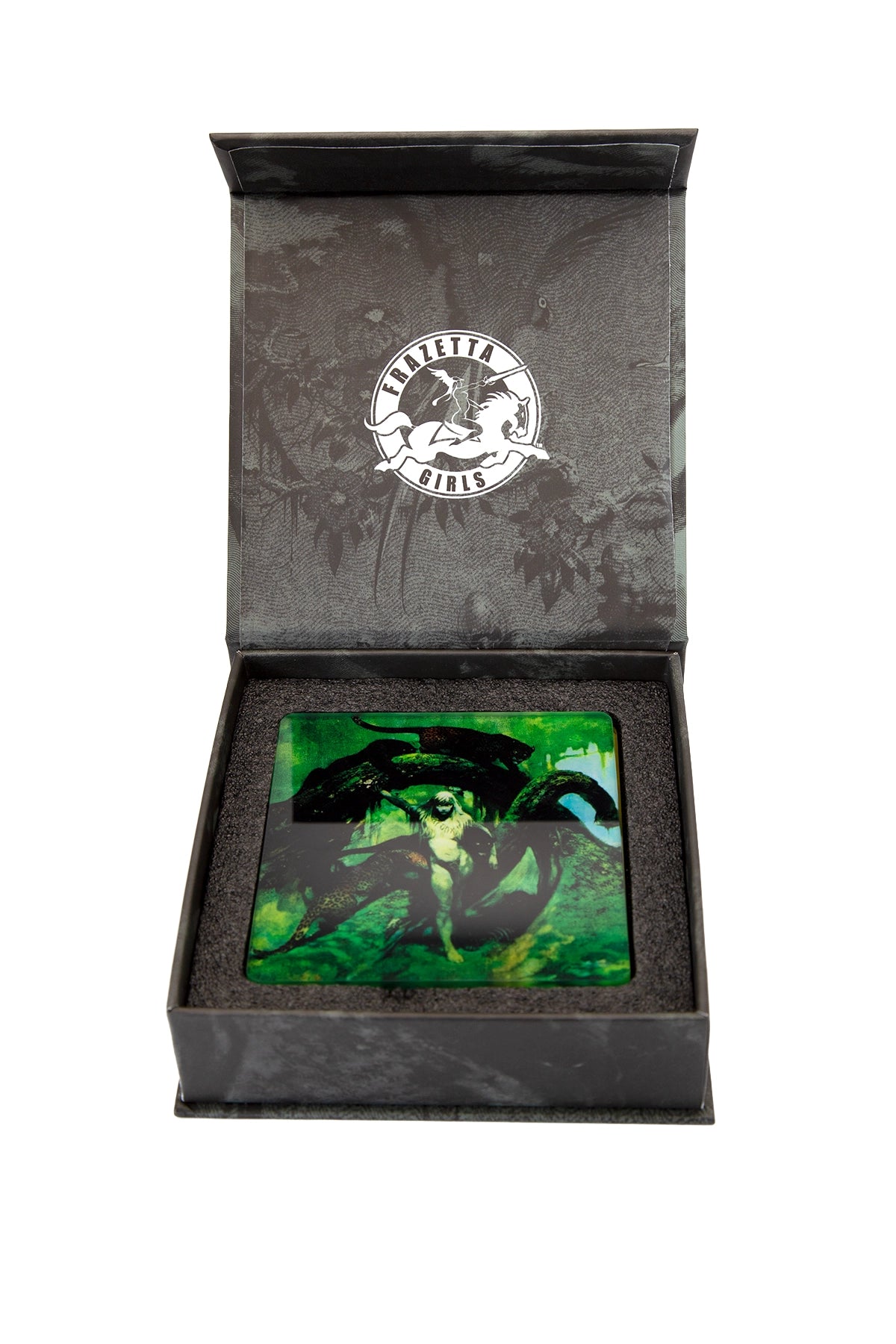 Frazetta Girls (2026) Glass Coaster Set