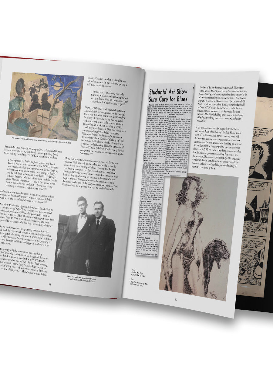 Becoming Frazetta: The Early Years of a Fantasy Master (Pre-Order)