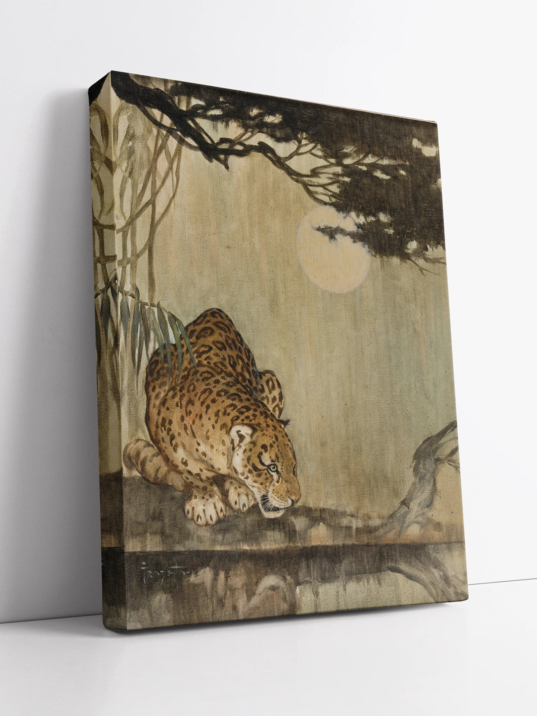 The Silent Leopard Print