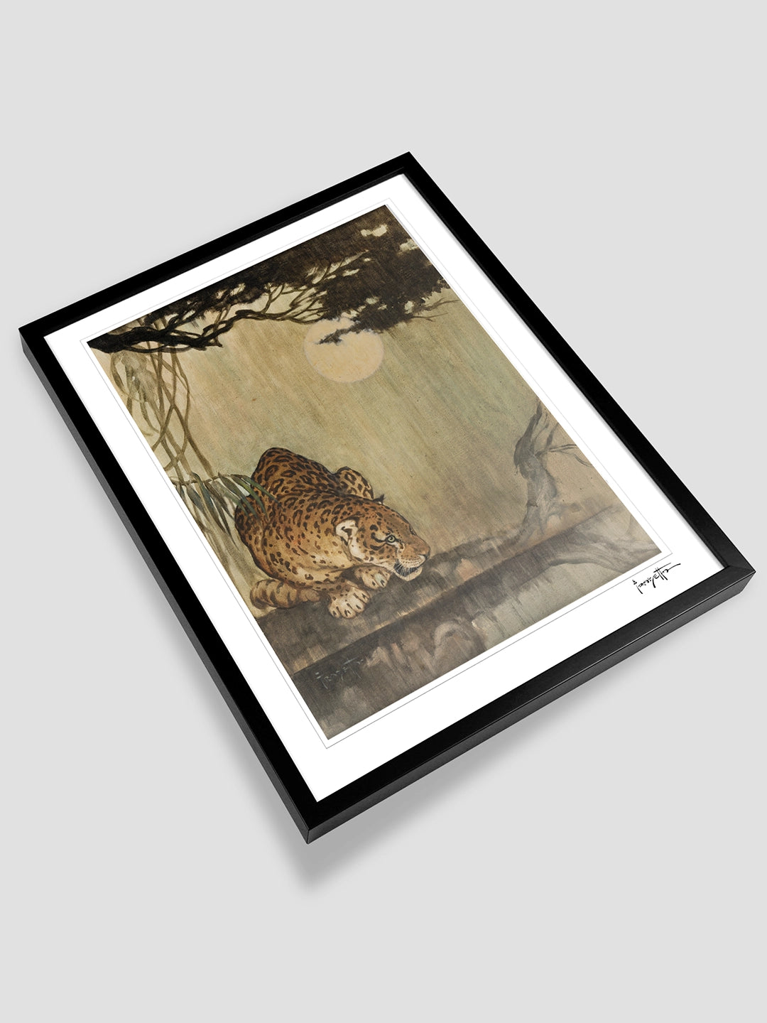 The Silent Leopard Print