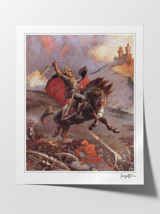 Mad King Print