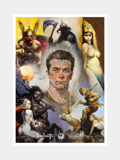 "Worlds of Frazetta" 2023 Lucca Comics & Games Limited Edition Print