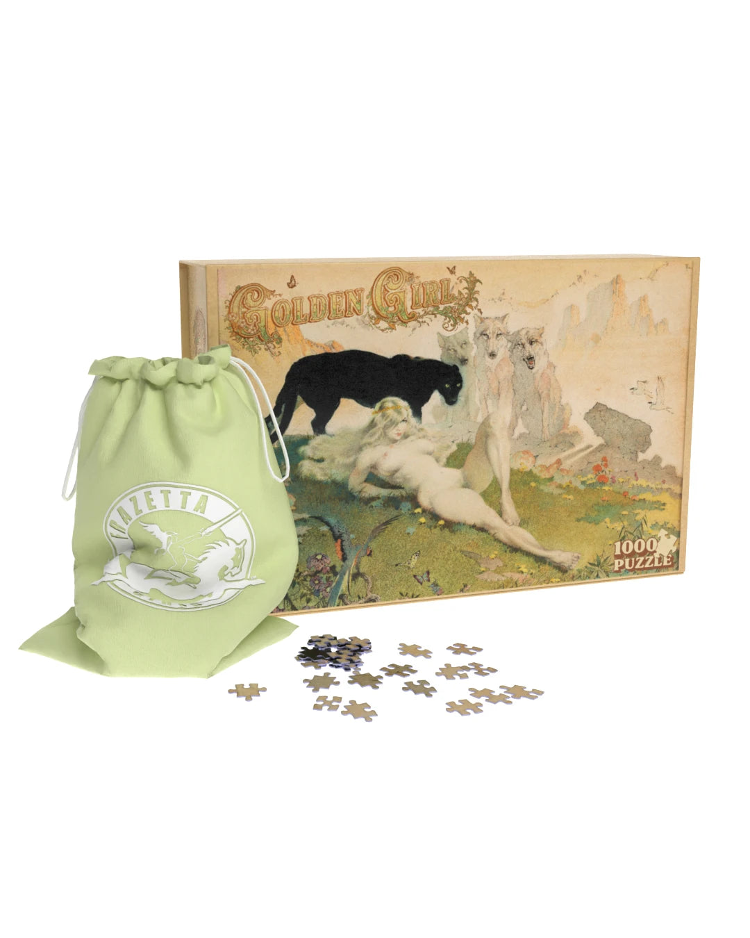 Golden Girl 1000-Piece Premium Puzzle