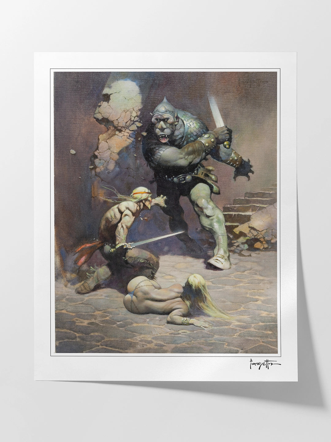Moon Men Print
