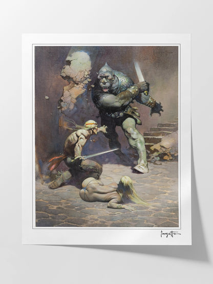 Moon Men Print