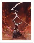 Against The Gods Print