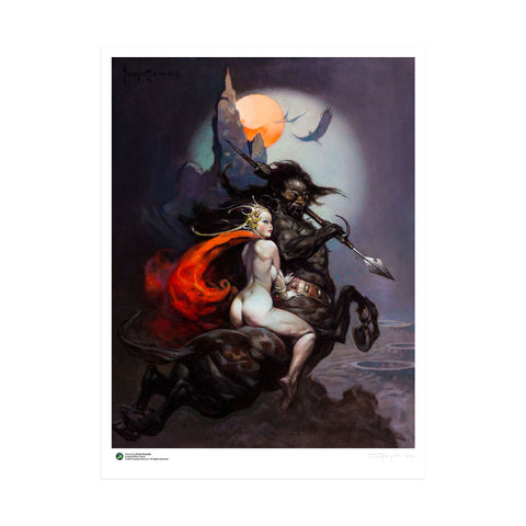 Frank Frazetta 'Conan the Usurper’ Chained Limited Edition Giclée