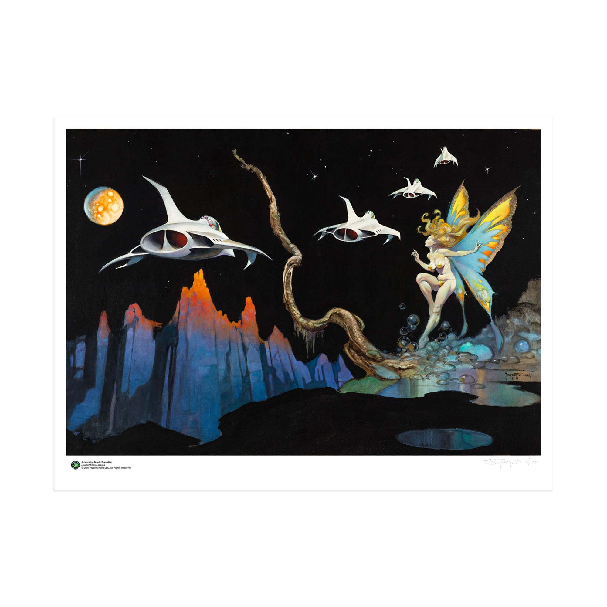 Frank Frazetta 'Dream Flight' Limited Edition Giclée